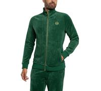 Sergio Tacchini Pour des hommes Veste de survêtement en velours Court, vert