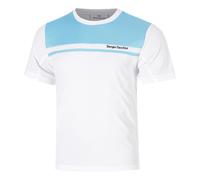 Sergio Tacchini Riflesso PL T-shirt Hommes - blanc, bleu clair S