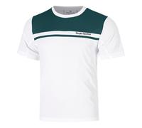 Sergio Tacchini Riflesso PL T-shirt Hommes - blanc, bleu petrol