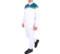 Sergio Tacchini Riflesso Survêtement Hommes - blanc, bleu petrol M