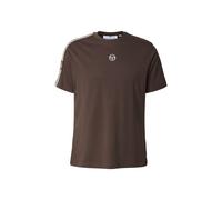 Sergio Tacchini T-Shirt 'Cesena Co' beige / chocolat, Taille M