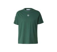 Sergio Tacchini T-Shirt 'Cesena Co' vert foncé / blanc, Taille S