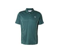 Sergio Tacchini T-Shirt 'Egeo' vert foncé / blanc, Taille S