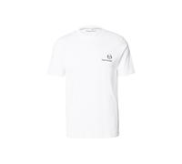 Sergio Tacchini T-Shirt 'Felton' noir / blanc, Taille L