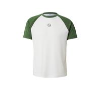 Sergio Tacchini T-Shirt fonctionnel 'Rispecchio' crème / vert, Taille L