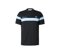 Sergio Tacchini T-Shirt 'Leone' bleu clair / noir, Taille L