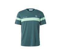 Sergio Tacchini T-Shirt 'Leone' pétrole / vert clair, Taille L