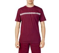 Sergio Tacchini T-Shirt Manches Courtes Rayé B Bordeaux/Blanc L
