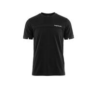 Sergio Tacchini T-Shirt ' Riflesso' noir / blanc, Taille XXL