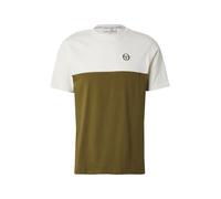 Sergio Tacchini T-Shirt 'SANTOS' écru / olive, Taille L