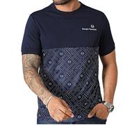 Sergio Tacchini - Tee Shirt labirinto - marine - S - Marine - Tee-shirts &amp débardeurs Homme S