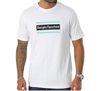 Sergio Tacchini - Tee Shirt lared - blanc - M - Blanc - Tee-shirts &amp débardeurs Homme S