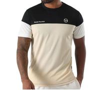 Sergio Tacchini - Tee Shirt prave - beige - XS - Beige - Tee-shirts &amp débardeurs Homme XS