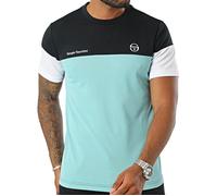 Sergio Tacchini - Tee Shirt prave - bleu clair - XS - Bleu - Tee-shirts &amp débardeurs Homme XS