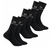 Sergio Tacchini Unisexe Chaussettes de tennis 3 paires noir 93230732 43-46