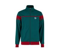Sergio Tacchini Veste de survêtement 'New Damarindo' émeraude / rouge, Taille S