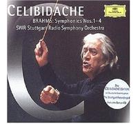 SERGIU/RSOS CELIBIDACHE - SÄMTLICHE SINFONIEN 1-4 (GA) 4 CD NEUF