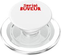 Serial Buveur - Feria Rouge & Blanc Apéro Sud-Ouest Bayonne PopSockets PopGrip pour MagSafe