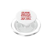 Serial Killer Documentaries and Chill Podcast True Crime PopSockets PopGrip pour MagSafe