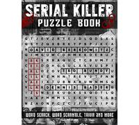 Serial Killer Puzzle Book: Challenge Your Critical Thinking And Focus Ability With This Fantastic Puzzle Book Of Serial Killers Theme