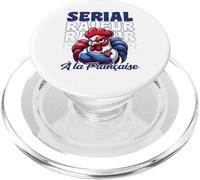 Serial râleur à la Française idée Cadeau Chieur de France PopSockets PopGrip pour MagSafe