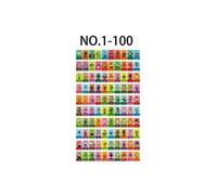 Amiibo et figurines NFC GENERIQUE [Serie 1] Mini Carte Amiibo HAOBUY pour Nintendo Switch Animal Crossing Série 1 - 100pcs (3*2.2cm) 1/100