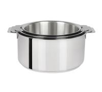 serie 3 casseroles mutine amovibles 16 a 20 cm sans poignee