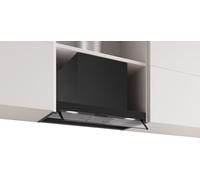 Série 4 - Hotte design intégrée - 60 cm - Verre transparent - Noir mat - DBB65CC60