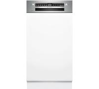 Série 4, Lave-vaisselle encastrable avec bandeau, 45 cm, Acier brossé, SPI4HMS13E