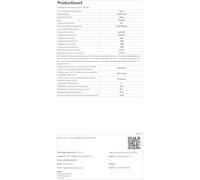 Bosch Serie 4 WTH85218II sèche-linge Pose libre Charge avant 8 kg Noir, Blanc