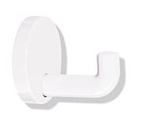HEWI Crochet Série 477 4779004599 – profondeur 65 mm – rosace Ø60 mm – blanc pur