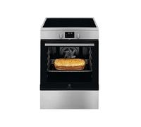 Serie 500 SurroundCook LKI64890BX - Cuisinière - pose libre - largeur : 59.6 cm - profondeur : 60 cm - hauteur : 85 cm - avec système auto-nettoyant