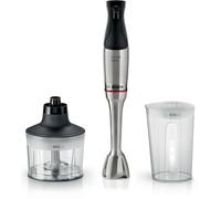 Bosch Mixeur plongeant ErgoMaster Série 6 1200 W Variateur QuattroBlade Accessoires MSM6M830