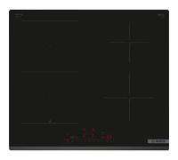 Table induction 60cm - BOSCH SER6 - PVS63KHC1E Noir - 4-foyers - Home Connect - L592xP522 mm