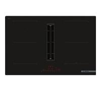 Bosch Serie 6 PVQ811H26E plaque Noir Intégré 80 cm Plaque avec zone à induction 4 zone(s) Hotte intégrée