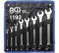 Série 8 Clés Comb. Chrom. Van. 6-19Mm - Code Bgs1192 FBGS1192 BGS Atelier