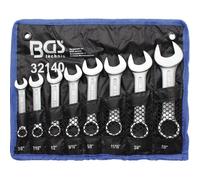 Série 8 Clés Comb.corte Pouce 3/8-7/8 - Code bgs32140 FBGS32140 BGS Offici