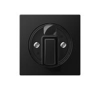 Série A500 Plaque De Capot Rotatif Noir Mat - A1541BFSWM