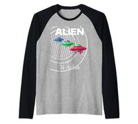 Série Alien 3i Atlas Galactic Intelligence Manche Raglan