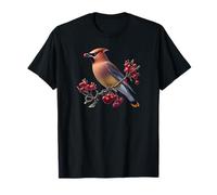 Série Bird Waxwing Cèdre T-Shirt