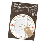 Série Bol Et Plat Note Autocollante Joli Message Autocollant Bloc-Notes Fournitures Scolaires Créatives Pour Les Étudiants Lovely Memos Creative Stickier Bol Et Plat Série Message Autocollant