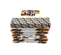Série de 12 tournevis Beta 1263-S12 modèle Beta Grip empreinte plat et croix