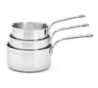 Série de 3 casseroles 16/18/20cm inox De Buyer 3706.01 argent
