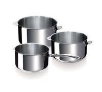 Série De 3 Casseroles Inox 16/18/20cm + 1 Manche 12326974 Evolution