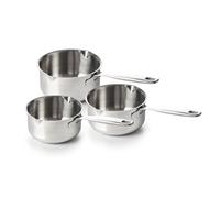 Série de 3 casseroles Maestro 16-18-20 cm inox