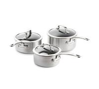 Série de 3 Casseroles Première 16 cm, 18 cm et 20 cm avec Couvercle inox