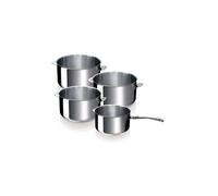 Série de 4 casseroles en inox et un manche amovible Evolution - Beka - Argent - Inox Argent G