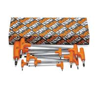 Beta Tools – Jeu de clés mâles coudées 97TTX/S6 – 6 pièces, poignée en T pour vis Torx