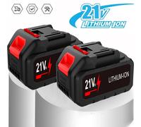 Série de batteries Lithium-ion de remplacement 21V 13000mAH, pour outil électrique Makita, tronçonneuse/Impact royeur d'angle/outil de lavage de voiture 4 Battery