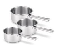 Série de casseroles Cicla 16,18, 20 cm - Beka - Argent - Inox inox G